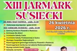 Zapraszamy na XIII Jarmark Susiecki